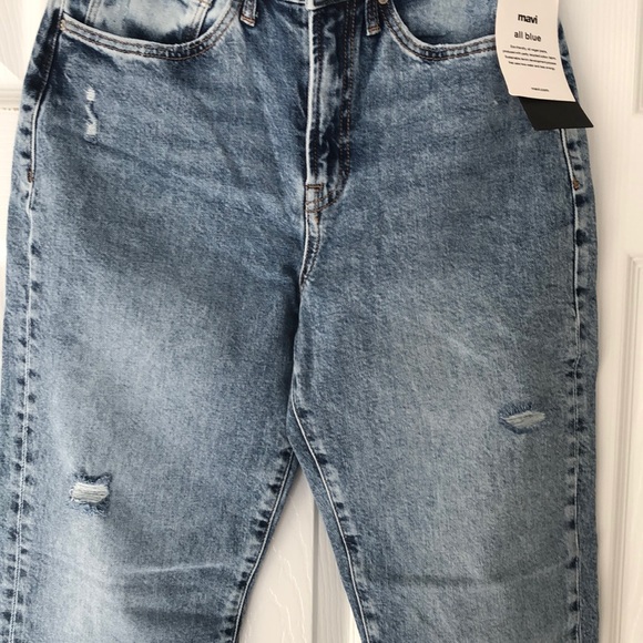 Mavi Star Iconic High rise Mom Jean Blue Size 26 L 29 - Picture 9 of 14
